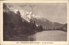 CPA Chamonix Mont Blanc Le Lac des Tines 
