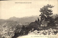 CPA Sites Pittoresques de Savoie Le Parmelan Les Lapiaz Mer de Rochers 