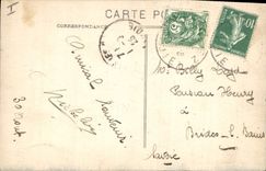 CPA Le Mont Pourri vu du Sommet de l'Aiguille Rouge 