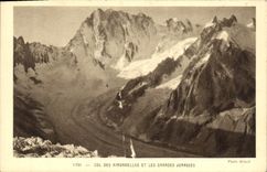 CPA Col des Hirondelles et les Grandes Jorasses