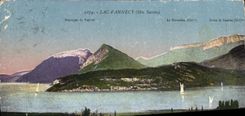 CPA Lac d'Annecy Haute Savoie Le Parmelan 