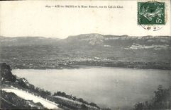 CPA Aix les Bains et le Mont Revard vus du Col du Chat 