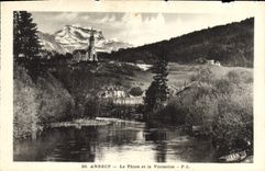 CPA Annecy Le Thiou et la Visitation 