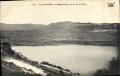 CPA Aix les Bains et le Mont Revard vus du col du Chat 
