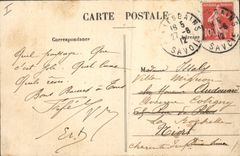 CPA Aix les Bains Savoie La Villa des Fleurs Entree 