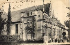 CPA Aix les Bains Abbaye d'Hautecombe Ancienne et nouvelles portes de la chapelle