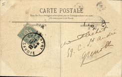 CPA Aix les Bains Abbaye d'Hautecombe Ancienne et nouvelles portes de la chapelle