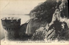 CPA Lac du Bourget Savoie Vue Prise du tunnel de Brisson 