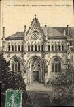 CPA Aix les Bains Abbaye d'Hautecombe Entree de l'Eglise 