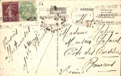 CPA Aix les Bains Le Grand Cercle Entree du Theatre 