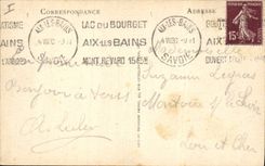 CPA Aix les Bains Villa des Fleurs 