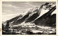 CPA Chamonix Mont Blanc en Hiver Vue generale et le Brevent 