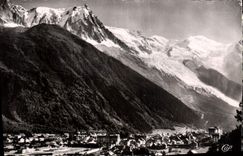 CPA Chamonix Mont Blanc de l'Aiguille du Plan a l'Aiguille du Gouter 