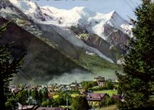 CPA Chamonix et le Mont Blanc 