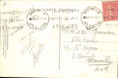 CPA La Mer de Glace Chamonix 