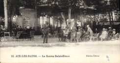 CPA Aix les Bains La Source Saint Simon 