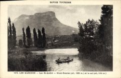 CPA Savoie Tourisme Les Marches Lac St Andre Mont Granier 