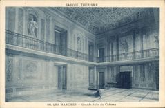 CPA Les Marches Grande Salle du Chateau 