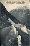 CPA Saint Pierre d'Albigny Savoie Un des beaux tournants de la route des Beauges par le col du Frene