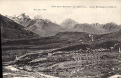 CPA Petit Saint Bernard La Chanousin Jardin Botanique 