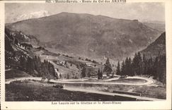 CPA Haute Savoie Route du Col des Aravis 