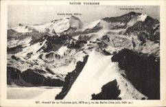 CPA Savoie Tourisme Massif de la Vanoise vu de Belle Cote 