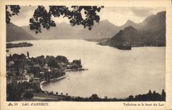 CPA Lac d'Annecy Talloires et le bout du Lac 