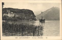 CPA Lac d'Annecy Le Lac a Menthon 