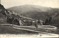 CPA Route du Col des Aravis a la Giettaz Les Lacets 