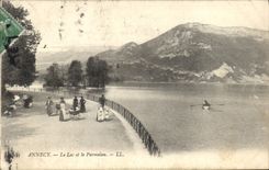 CPA Annecy Le Lac et le Parmelan 