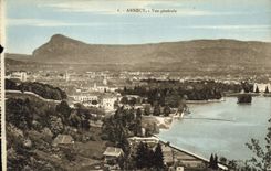 CPA Annecy Vue generale 