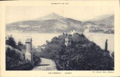 CPA Lac d'Annecy Duingt 