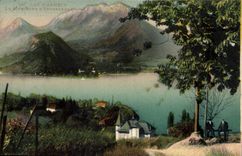 CPA Lac d'Annecy La Montagne d'Entrevernes 