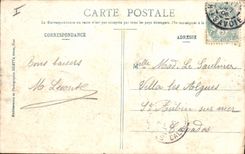 CPA Chamonix Bords de l'Arve et le Mont Blanc 