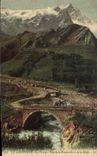 CPA Le Dauphine La Grave Pont de la Romanche et de la Meije 