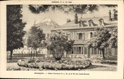 CPA Briancon Hotel Terminus et le Pic de Coste Rousse 