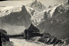 CPA Les Hautes Alpes de L Francou Briancon La Grave Oratoire du Chazelet et la Meije 