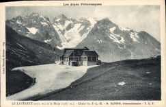 CPA Les Alpes Pittoresque Le Lautaret et la Meije Chalet du P L M M Bayoud Concessionnaire 