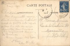 CPA Dauphine Col du Lauteret Le Glacier de l'Homme et la Meije Vaches