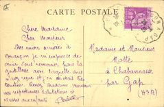 CPA Briancon Pont d'Asfeld 