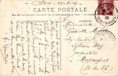 CPA Aix en Provence Rue Cardinale Eglise St Jean 