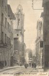 CPA Aix en Provence Rue Esparrial Tour des Augustins 