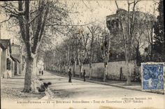 CPA Aix en Provence Boulevard Notre Dame Tour de Tourreluco 