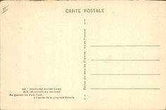 CPA Oratoire Notre Dame Aix Bouches du Rhone au quartier du Pont Roui a l'Entree de la Propriete Ras