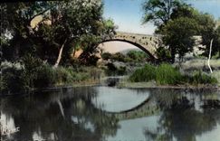 CPA Environs d'Aix en Provence Le Pont des Trois Sautets 