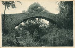 CPA Environs d'Aix en Provence Pont des Trois Sautets 