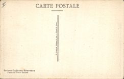 CPA Environs d'Aix en Provence Pont des Trois Sautets 