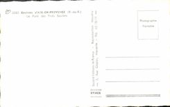 CPA Environs d'Aix en Provence B du R Le Pont des Trois Sautets 