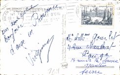 CPA Environs d'Aix en Provence Le Pont des Trois Sautets 