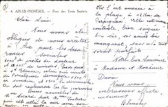 CPA Aix en Provence Pont des Trois Sautets 